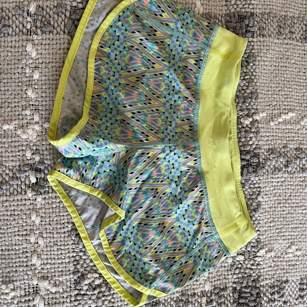 Ivivva Multicolor Patterned Kids Shorts